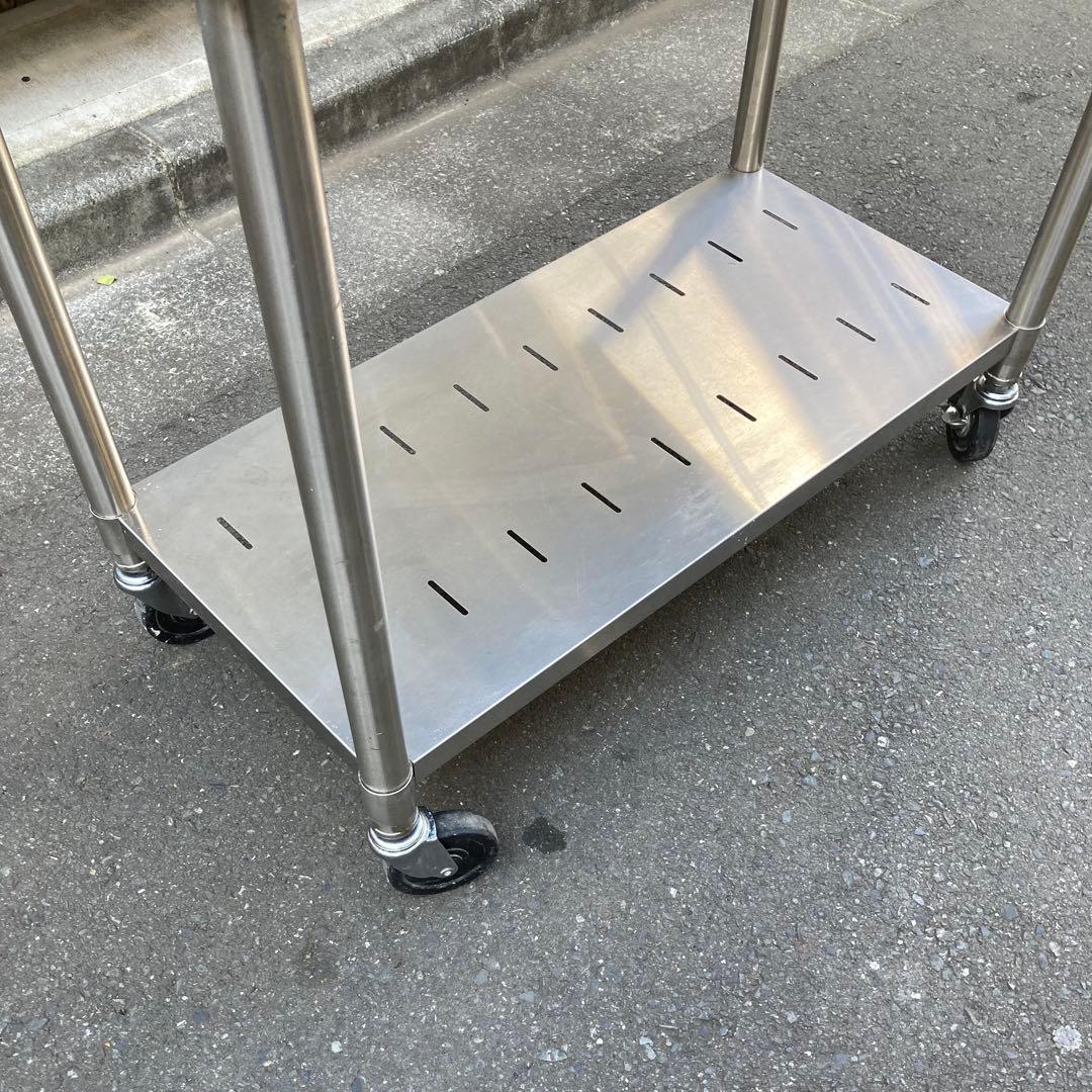 Maruzen マルゼン　ステンレス作業台　厨房　業務用　キャスター付