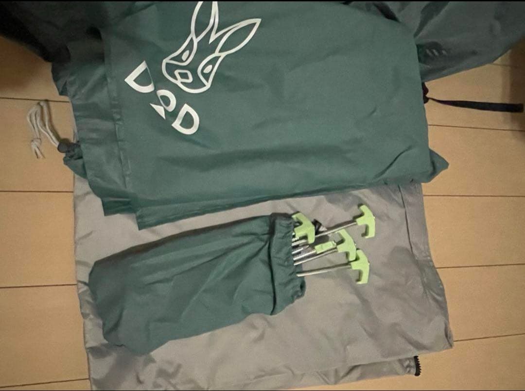 販売終了！DOD おうちテント希少ブルーカラー