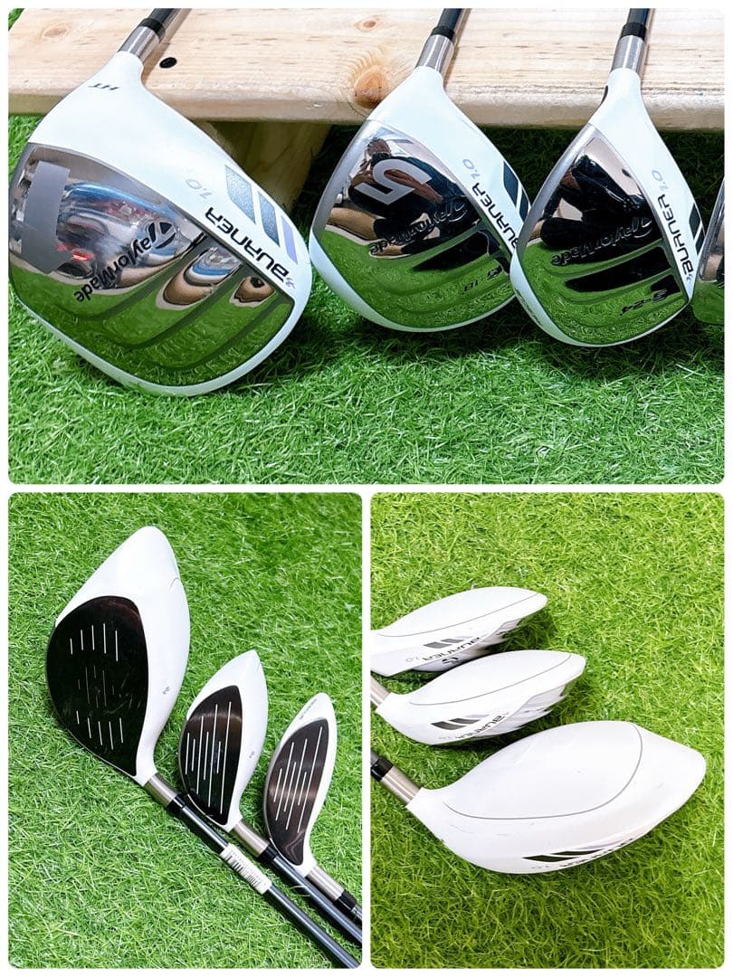 クラブのみ　テーラーメイド　バーナー　初心者オススメ　ゴルフクラブ　レディース