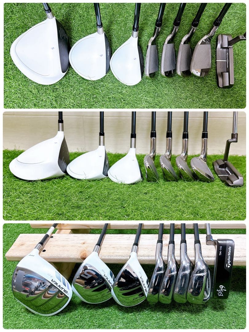 クラブのみ　テーラーメイド　バーナー　初心者オススメ　ゴルフクラブ　レディース