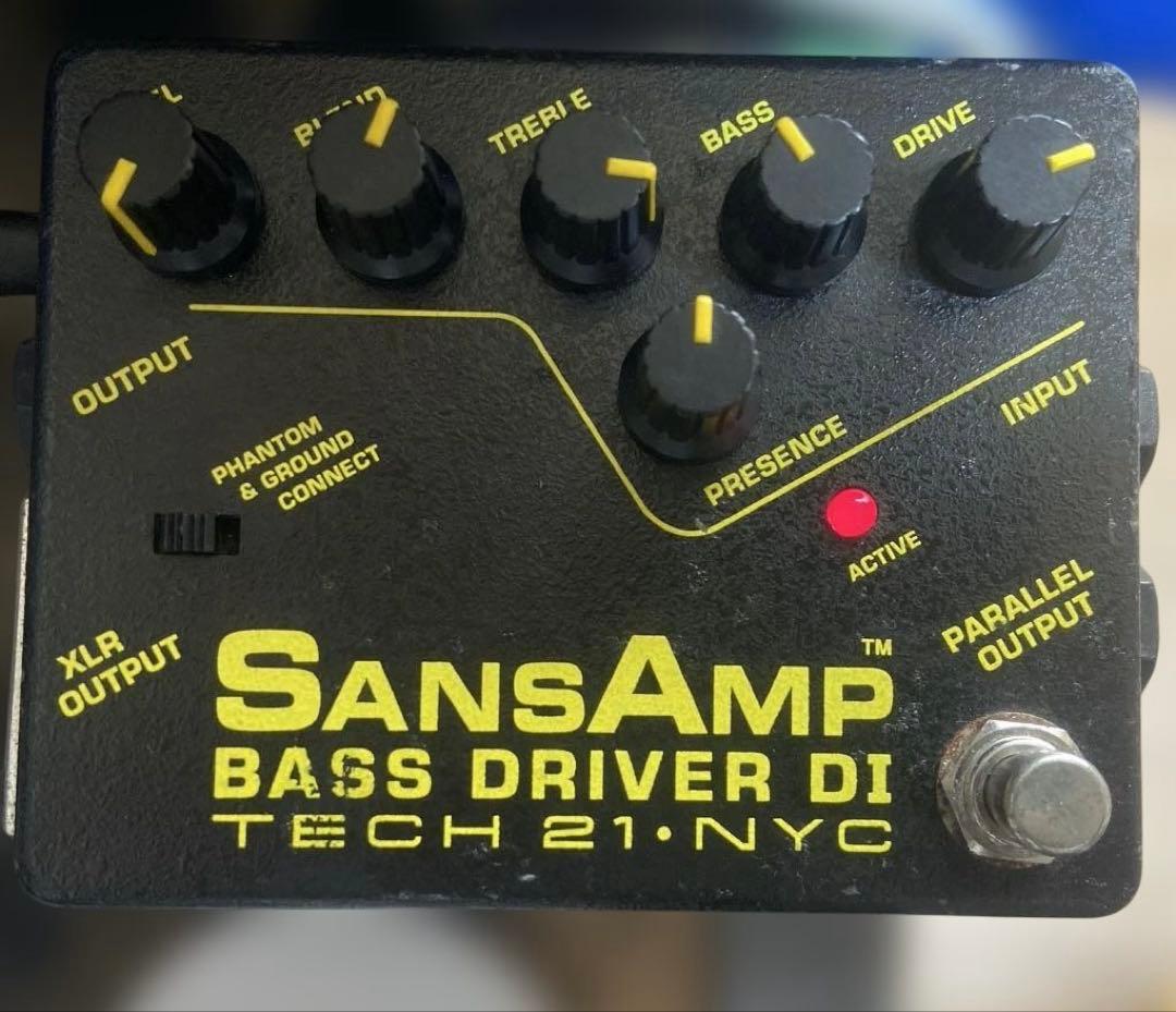 sansamp bass d DI Tech21 エフェクター