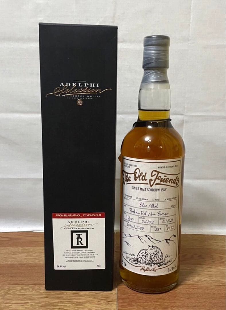 ボトラーズ ブレアアソール12年2008 PX& 11年2009 ワインカスク