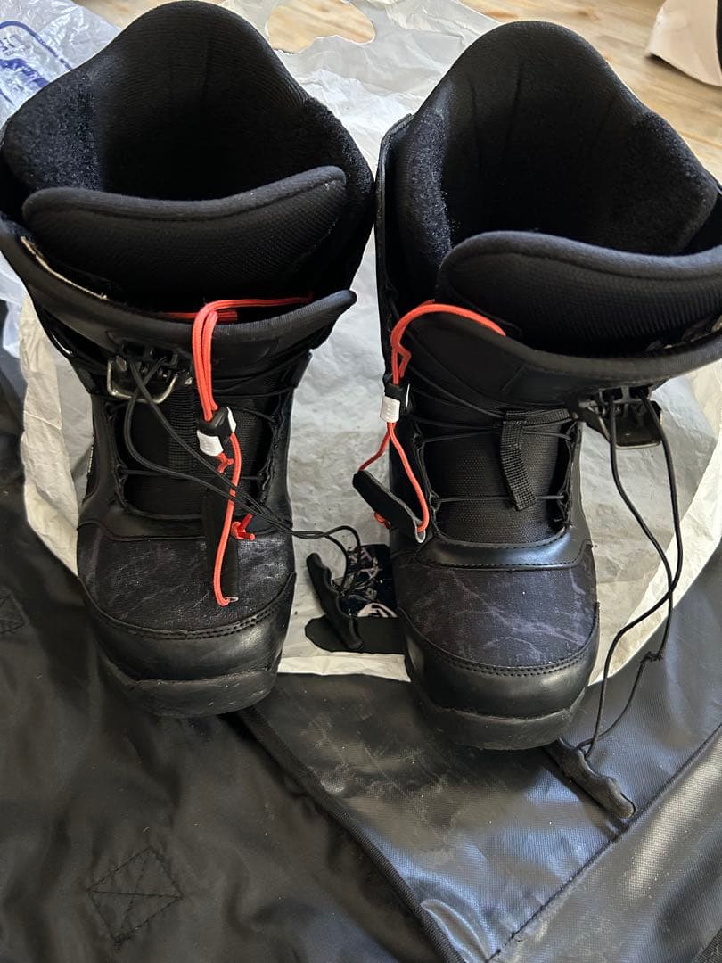 SPACOO LEAF スノーボード バインディング付き