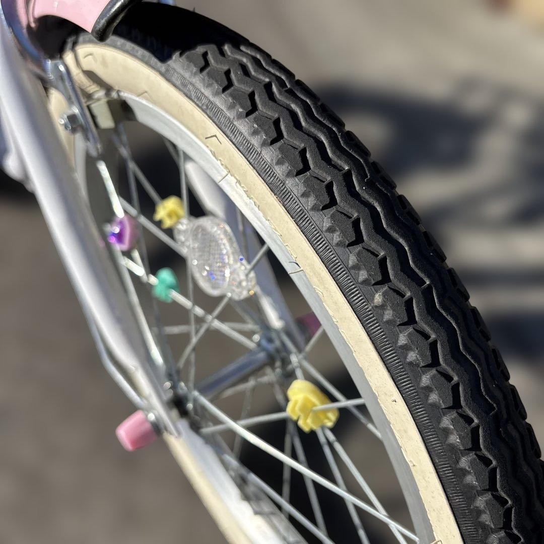 子供用自転車 paprika ピンク/ホワイト 18インチ