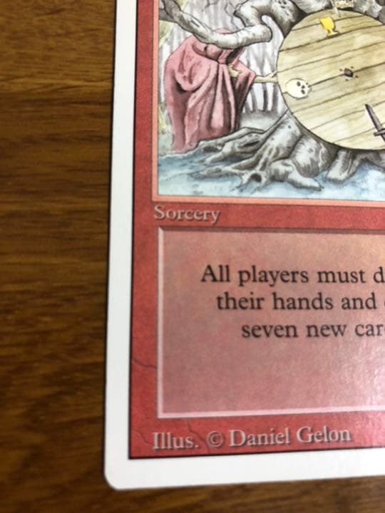 Wheel of Fortune 　英語　リバイズド　MTG