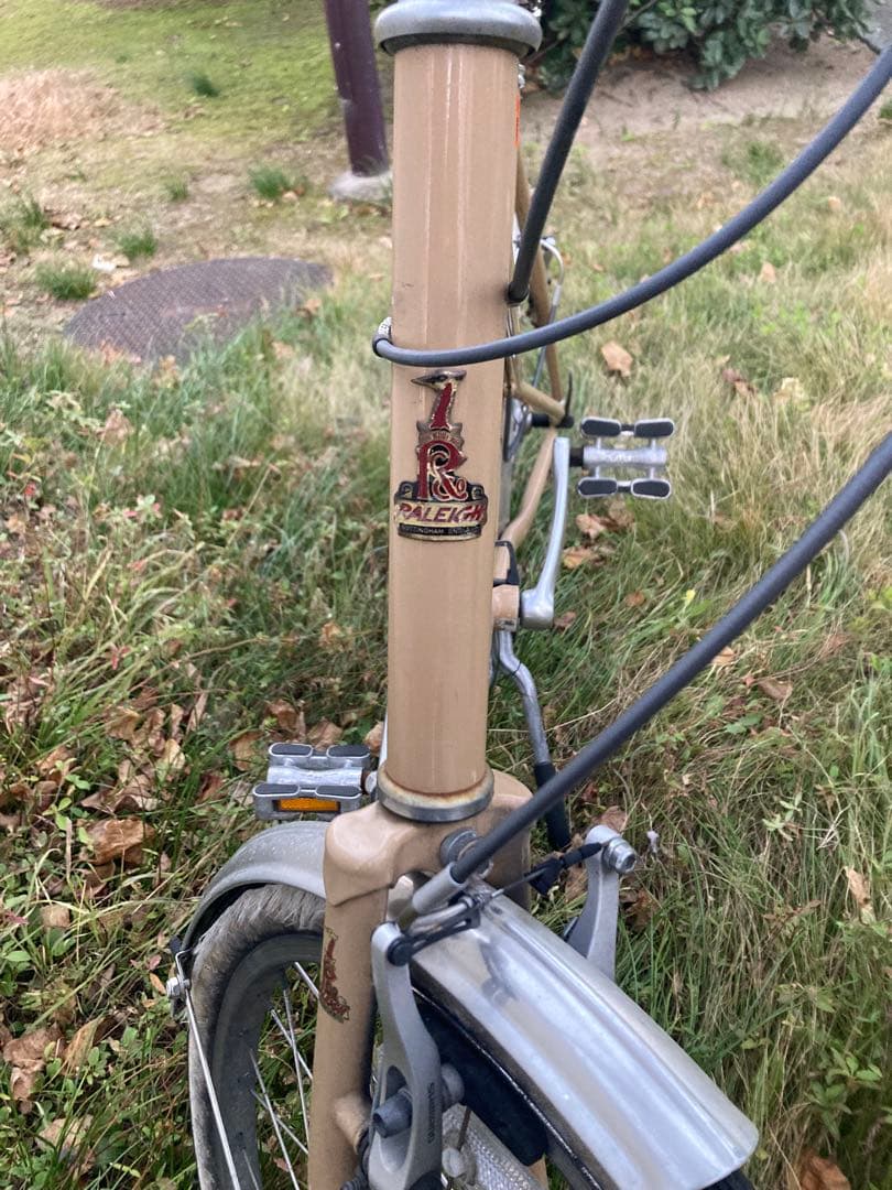 自転車　ラレー raleigh ミニベロ　モカブラウン　　大阪