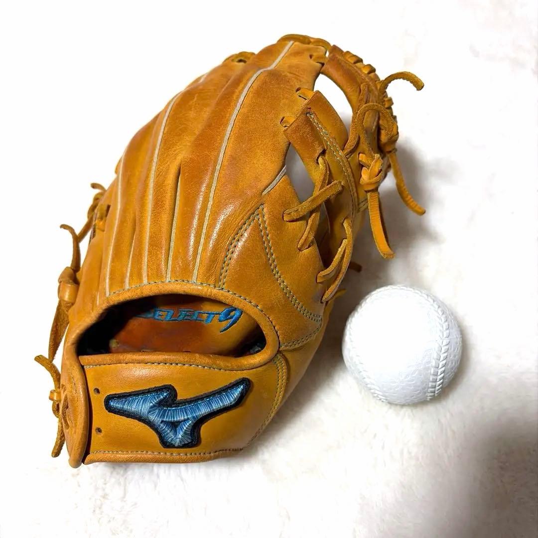 ミズノ　セレクトナイン　少年軟式　内野手用　ダイバーシティブルー