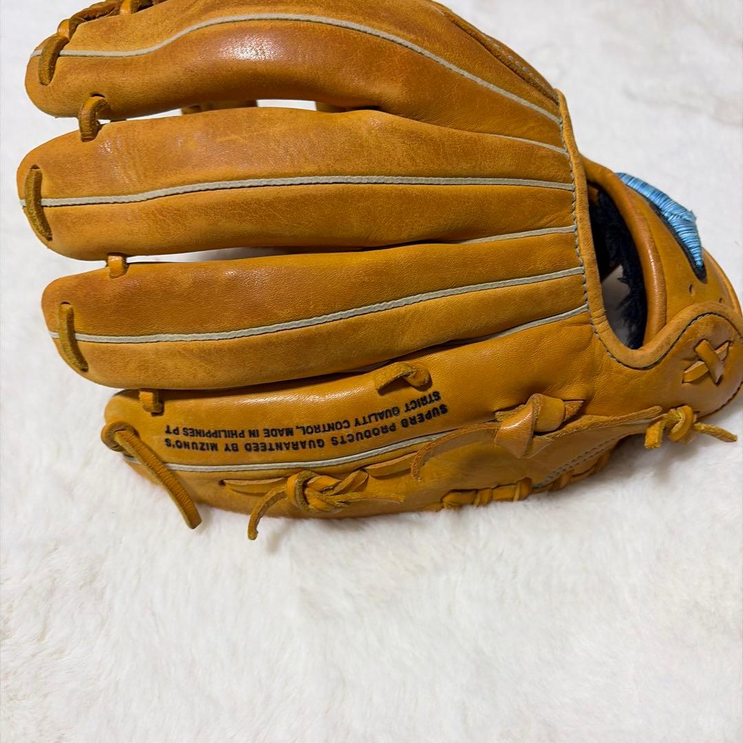 ミズノ　セレクトナイン　少年軟式　内野手用　ダイバーシティブルー