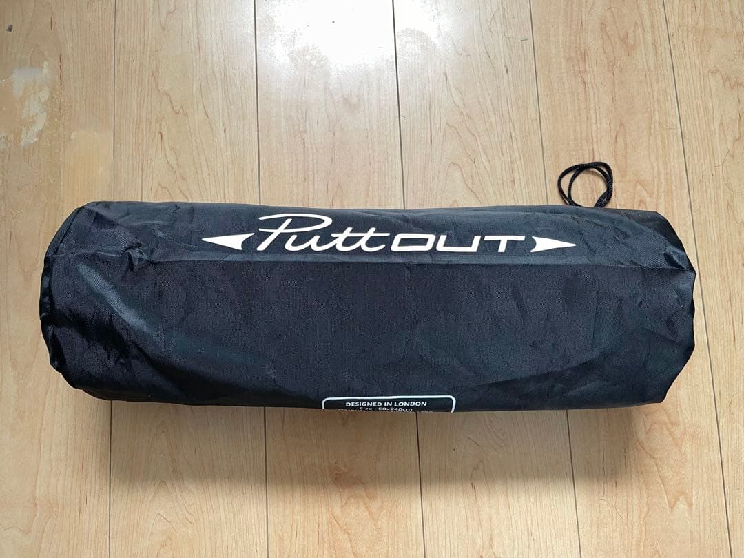 PuttOUT ミディアム パッティングマット 収納バッグ付き