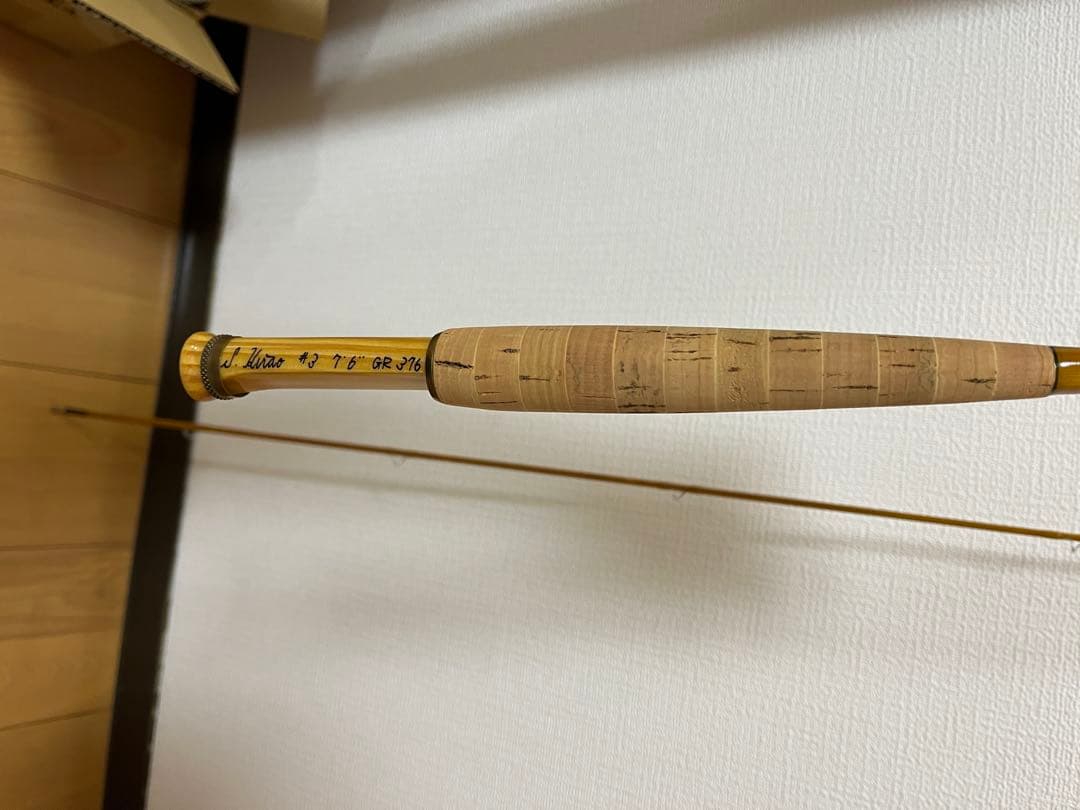 平尾ロッド(Hirao) #3 7‘6“ GR376 バンブーロッド