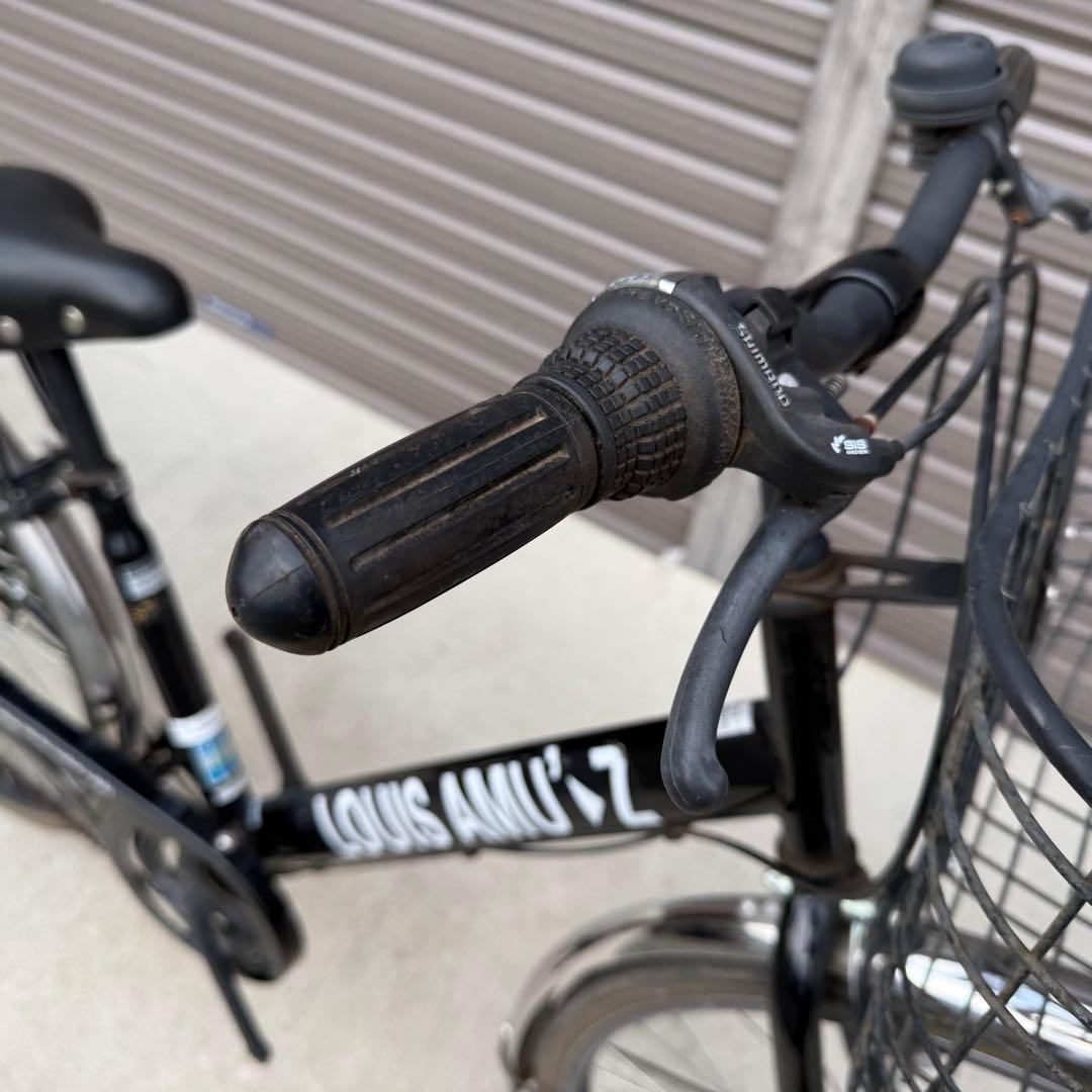 引き取りのみ　ママチャリ　26インチ　6段変速　オートライト