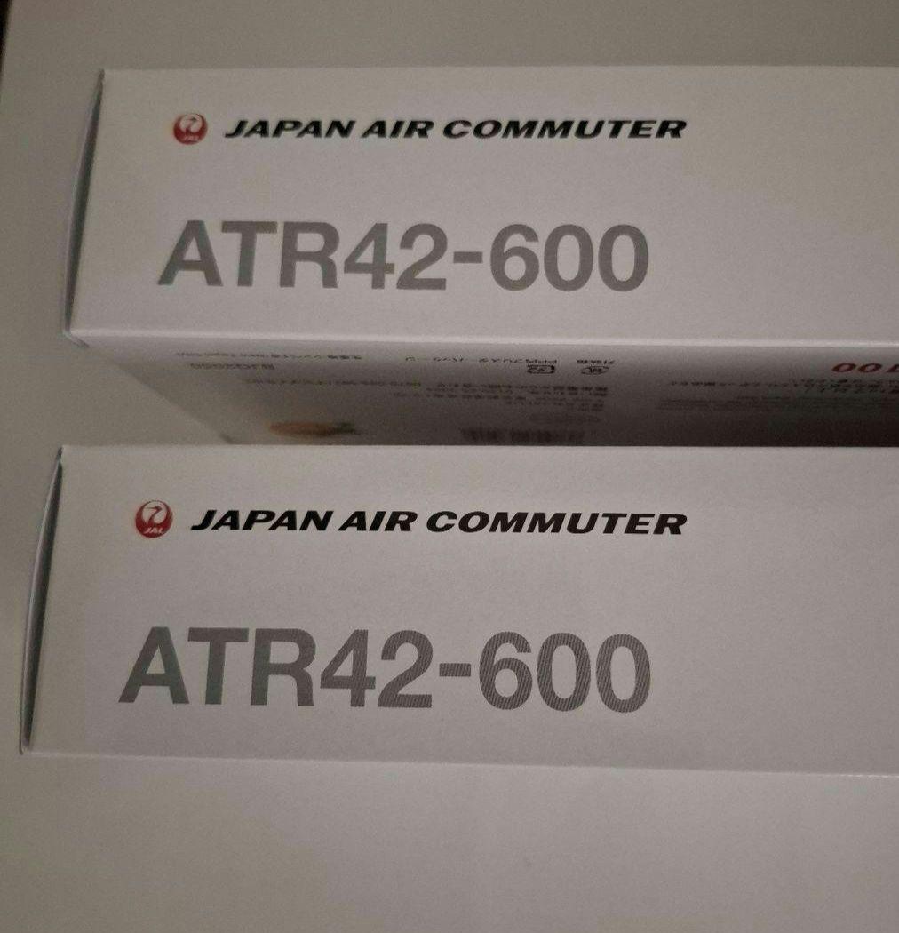 JAL JACプレーンモデル　ATR 42-600　1号機　2号機　未使用新品