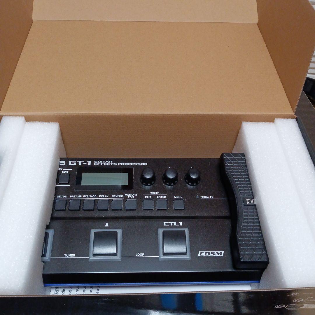 BOSS GT-1 ギターマルチエフェクター　ACアダプター付き