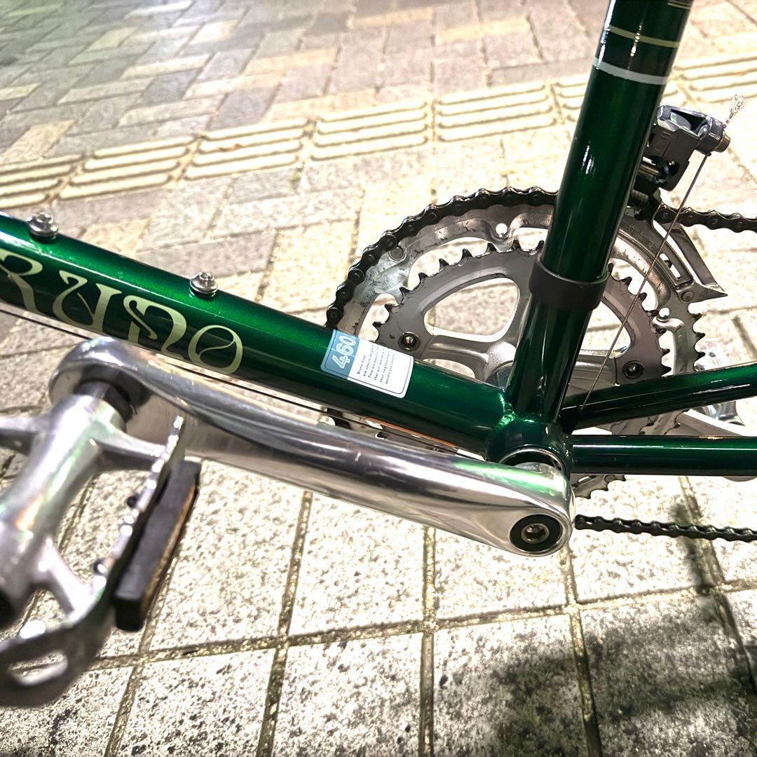 最終価格【美品】ブルーノ BRUNO ミニベロ グリーン460