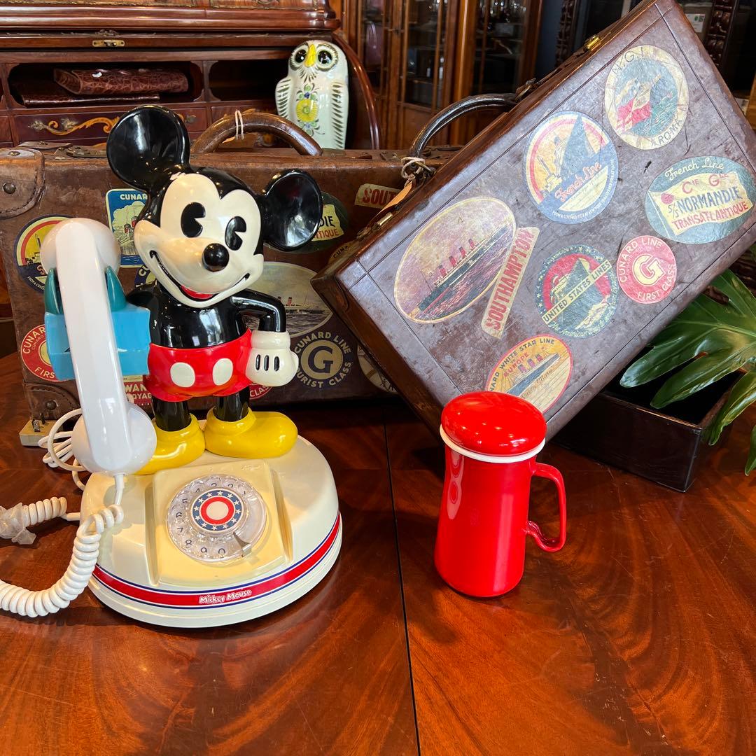 tomomiヴィンテージDisney ディズニー　ミッキーマウス　電話機