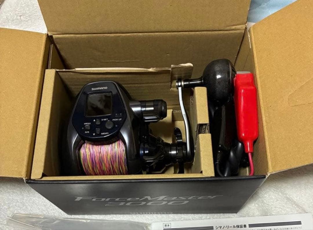 リール 22SHIMANO Force Master 3000