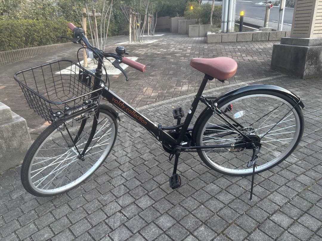 【ほぼ新品】Voldy Collection 折り畳み自転車26インチ 6段変速