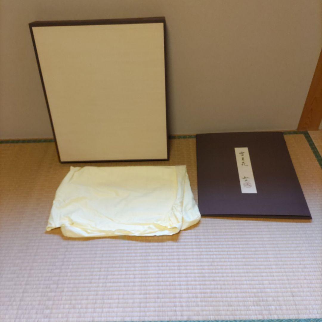 平川敏夫の雪月花のオリジナルリトグラフ、限定120/10限定品、絵画