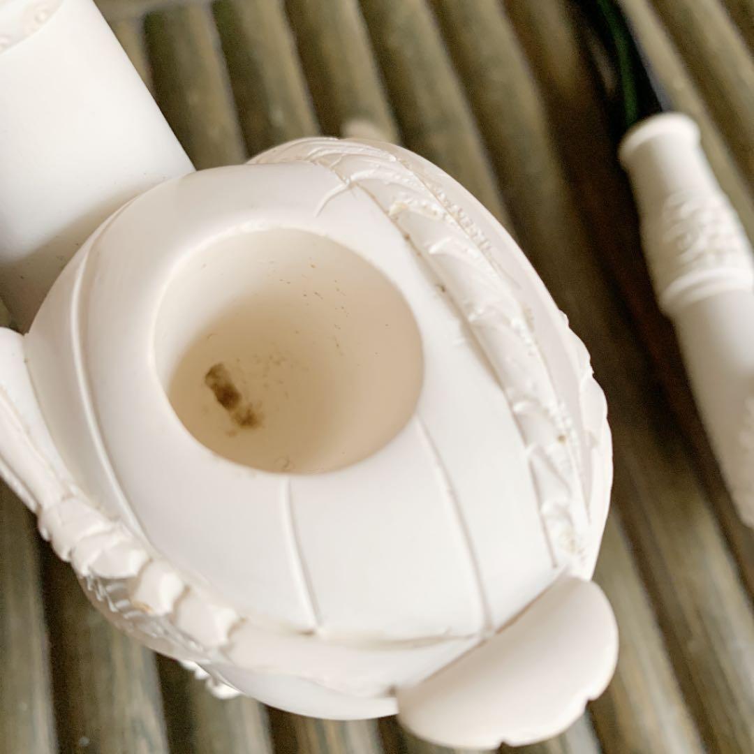 メシャムパイプ　全長約30cmのメシャムパイプと2つセット　海泡石製