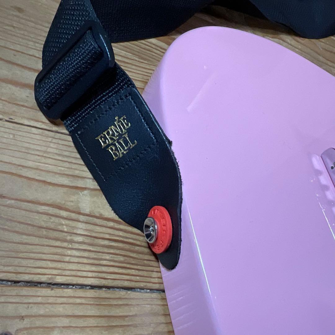 極美品！Play Tech プレイテック エレキギター テレキャスター ピンク