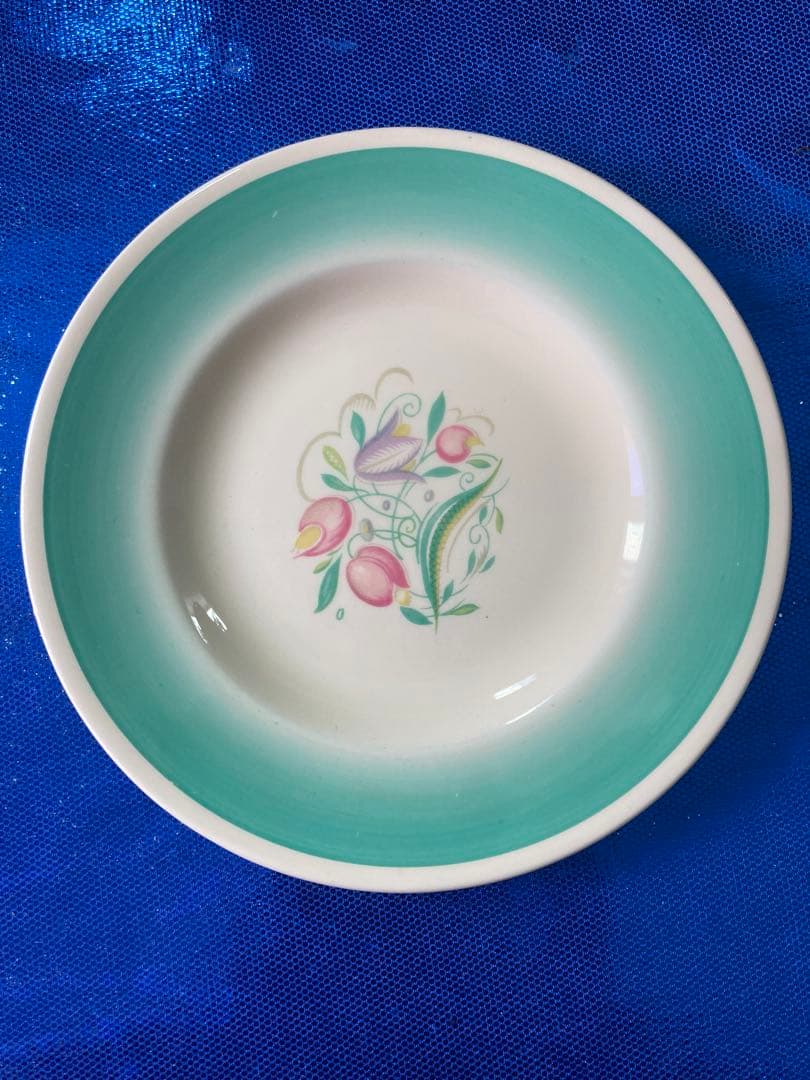 Susie Cooper スージークーパー　ドレスデンスプレイ　プレート　2枚