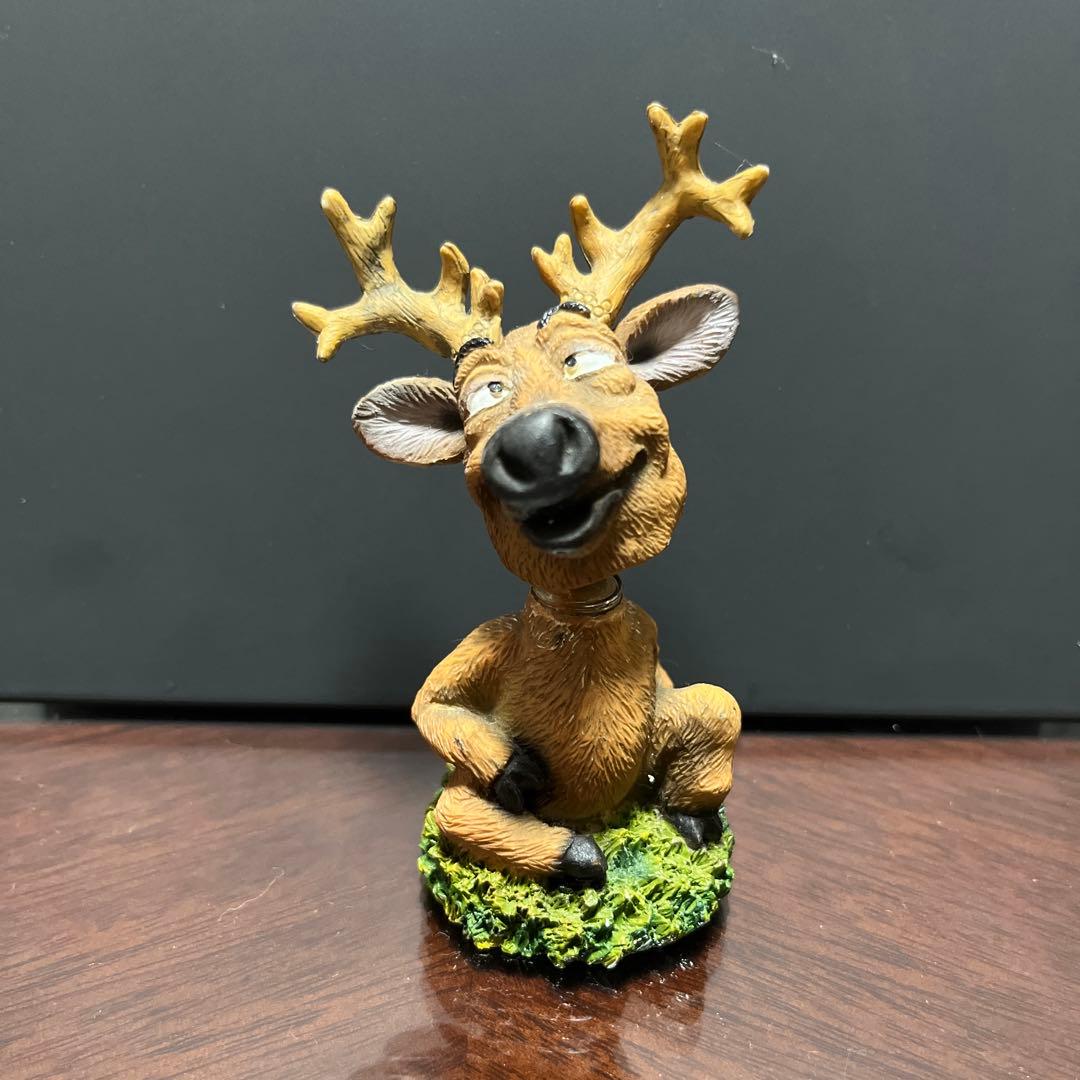 ヘラジカ ボブルヘッド フィギュア