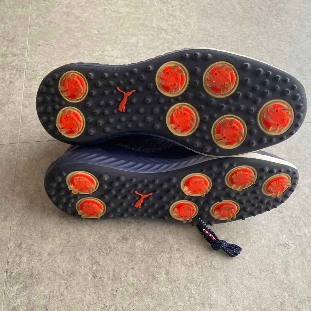 【美品✨】プーマ イグナイト USA ゴルフシューズ ネイビー 26cm