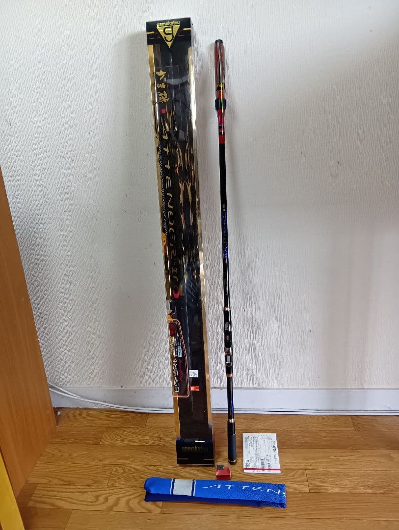 がまかつ　アテンダーⅡ 1.25号　5.0メートル　ほぼ未使用