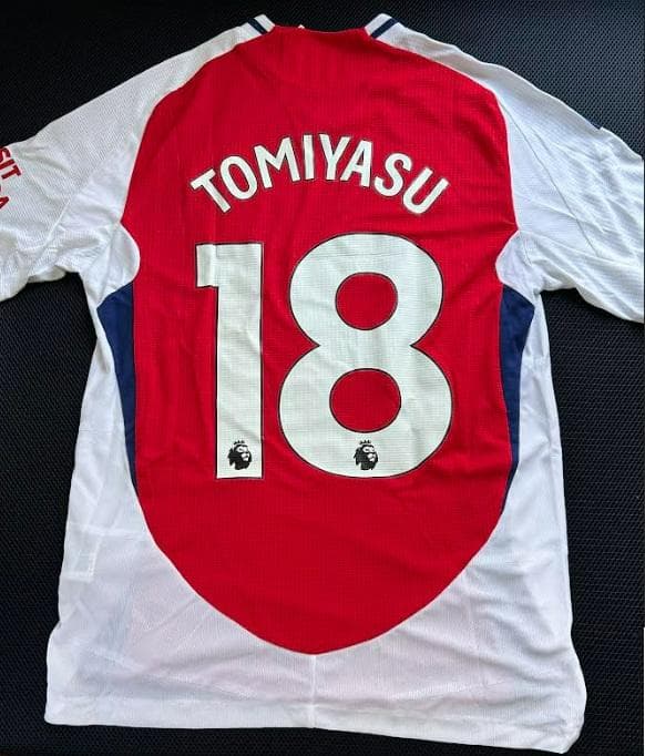 アーセナル　冨安 健洋　オーセンティック ホーム PL（M）2024-25