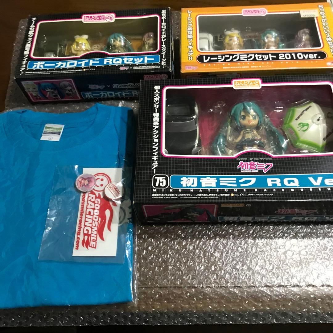 ねんどろいどレーシングミク3点セット＋Ｔシャツ