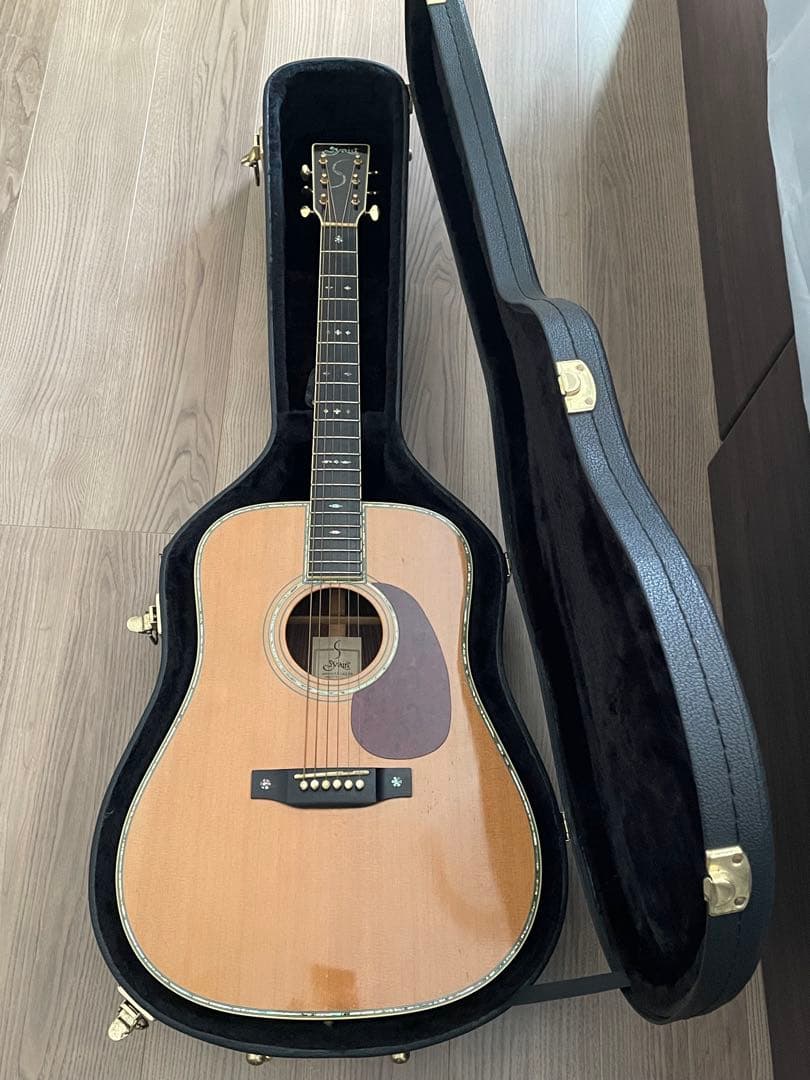 【タイムセール❗️】希少エボニー指板！総単板YD-42N＆FISHMAN PU付！