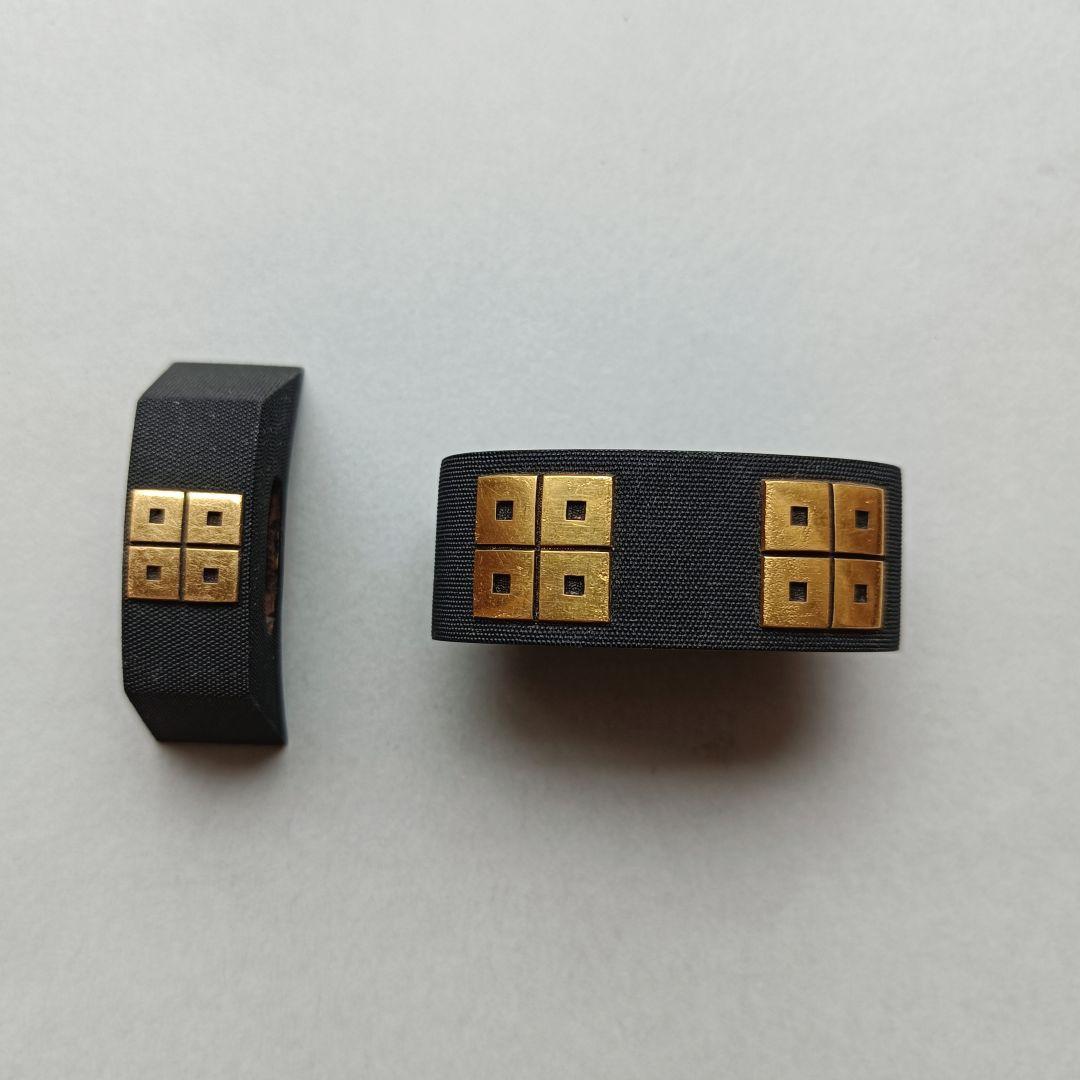 名品刀装具 大岡尹壽作 丸亀城主 京極家 四目結紋