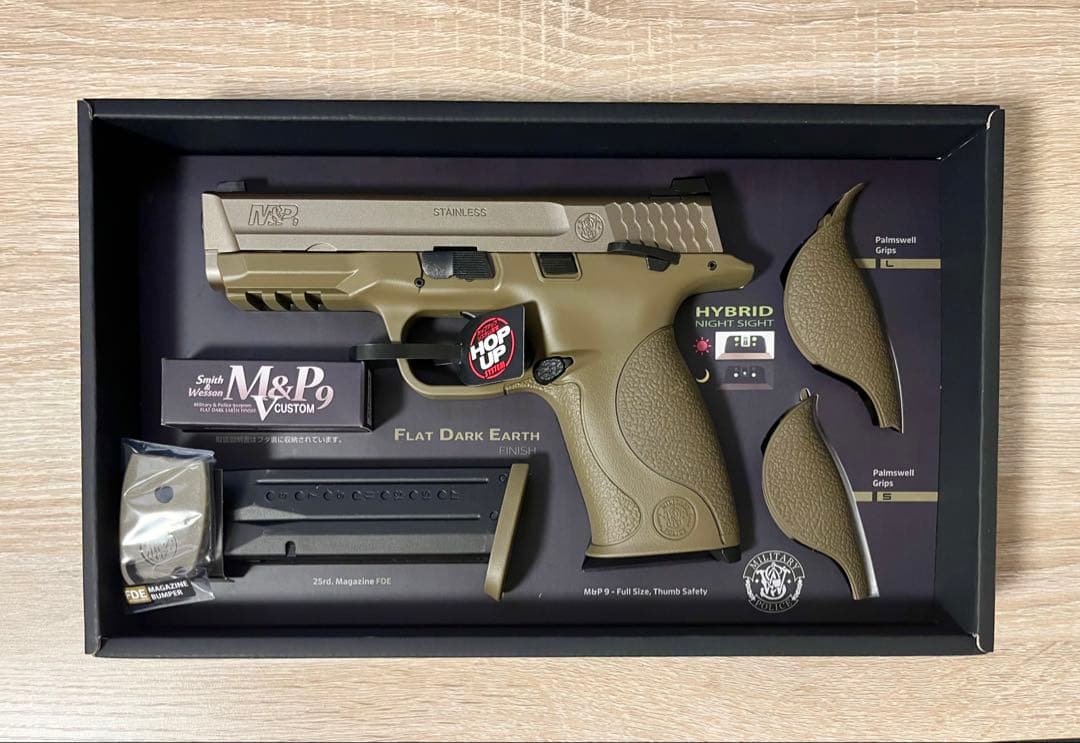 東京マルイ M&P9 VCUSTOM ガスブローバックハンドガン S&W