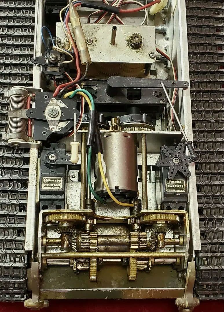 【1981年当時物】☆TAMIYA☆1/16 RC『キングタイガー戦車』