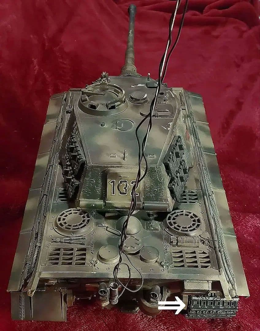 【1981年当時物】☆TAMIYA☆1/16 RC『キングタイガー戦車』