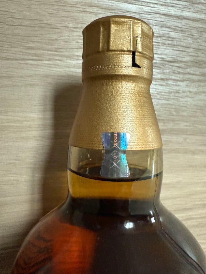 山崎 12年 シングルモルトウイスキー 100周年記念 ラベル