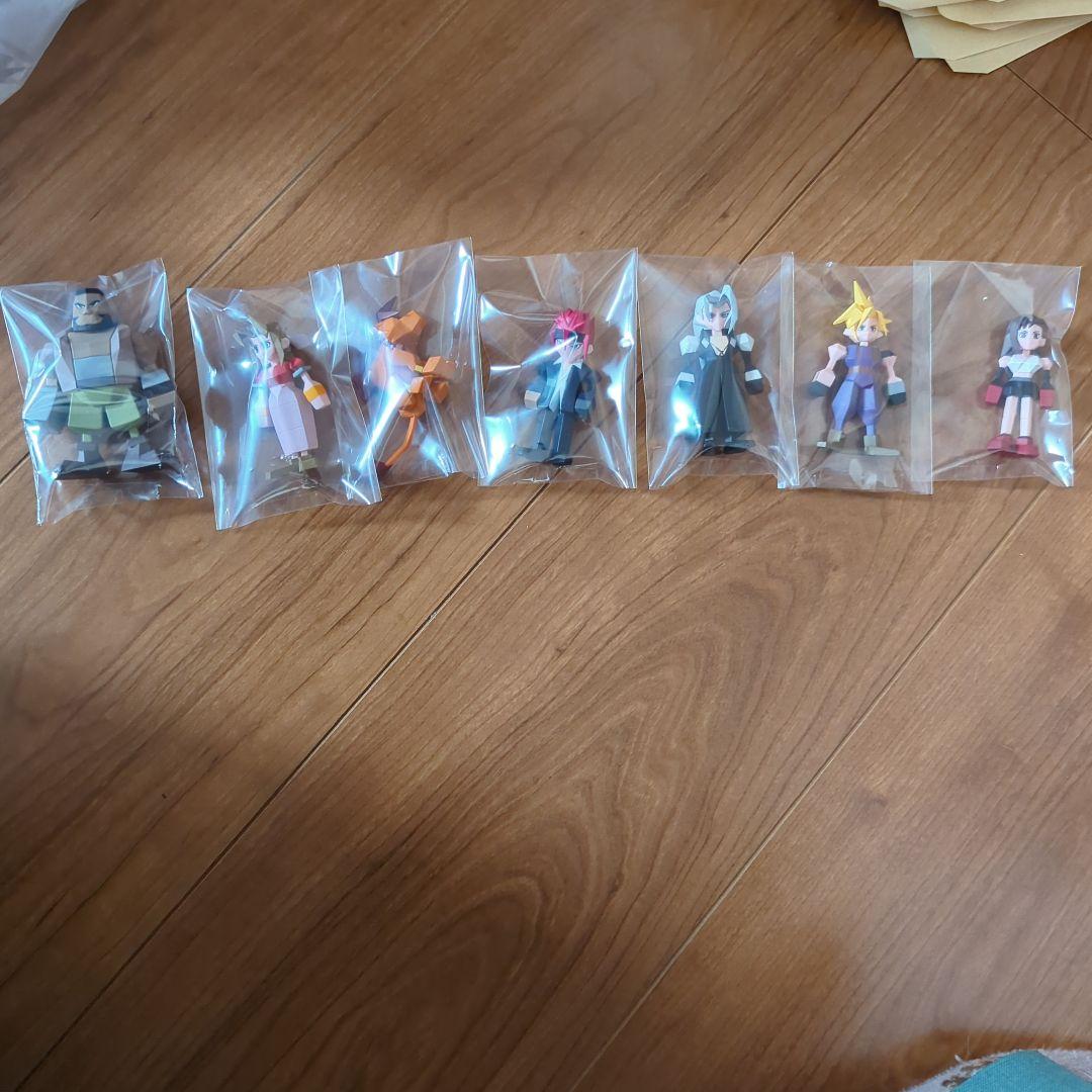 FF7くじ　ポリゴンフィギュア　ファイナルファンタジー