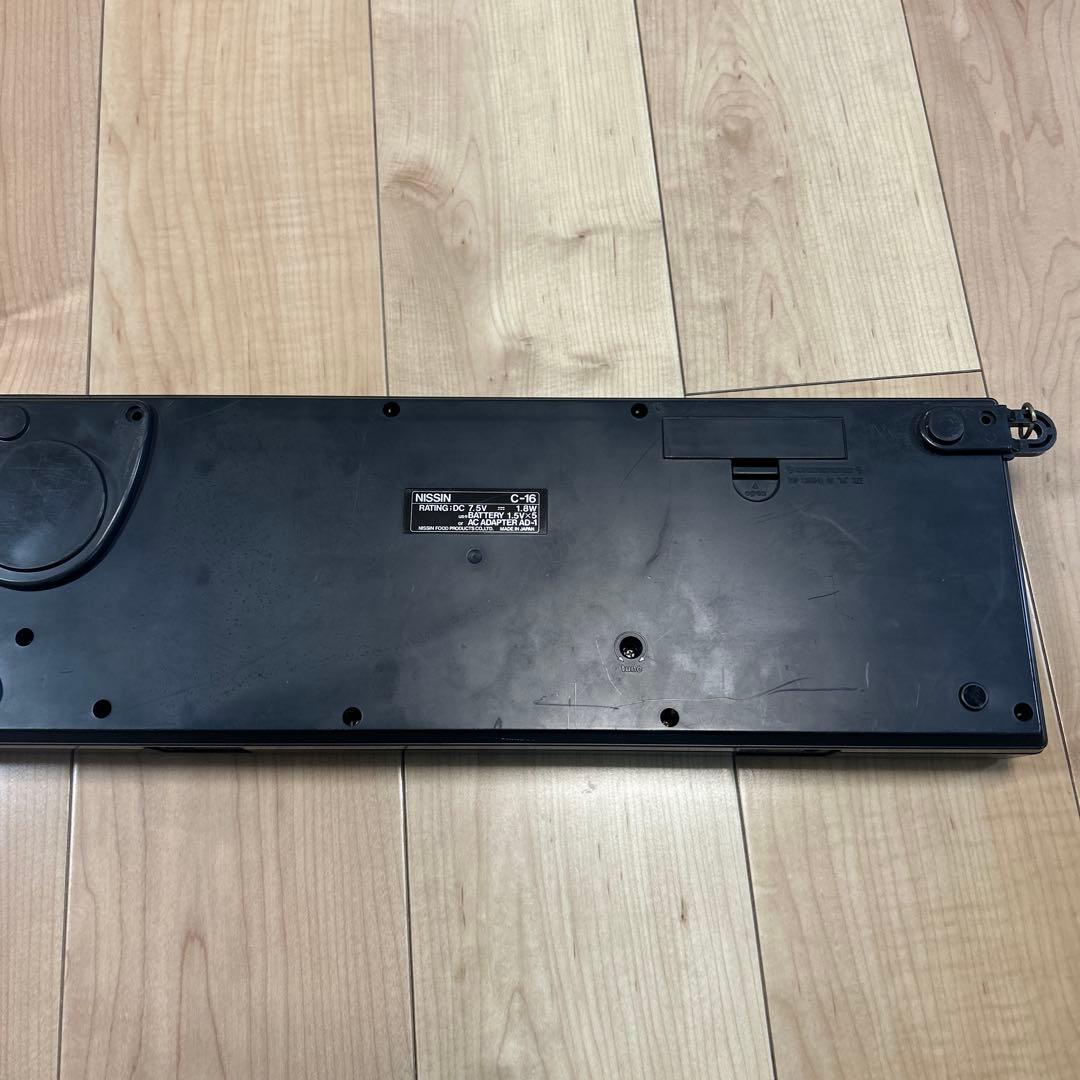 カップヌードル景品　ミニシンセ　カシオC-16