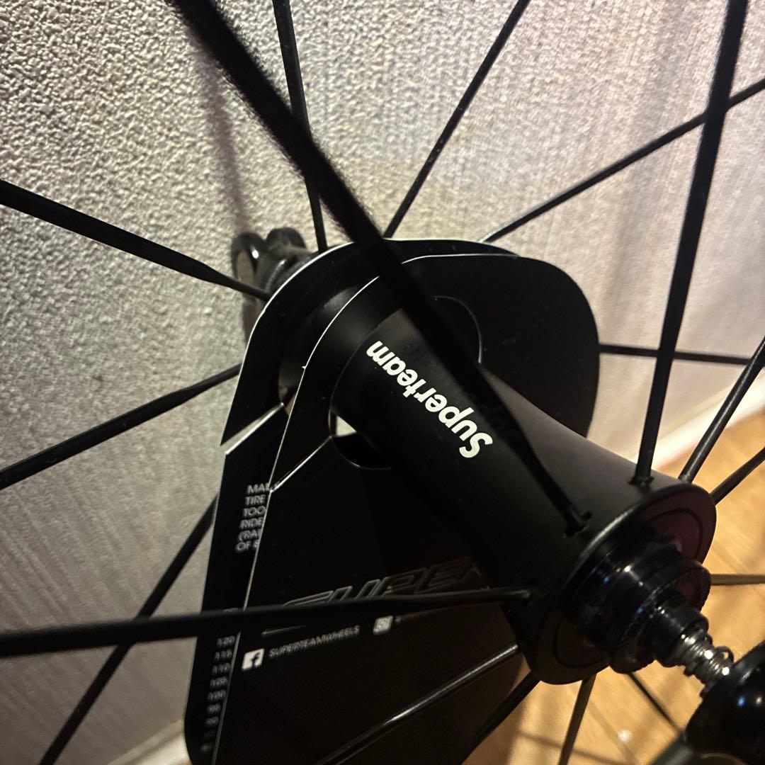 Superteam クリンチャーホイール リムブレーキ　前輪のみ
