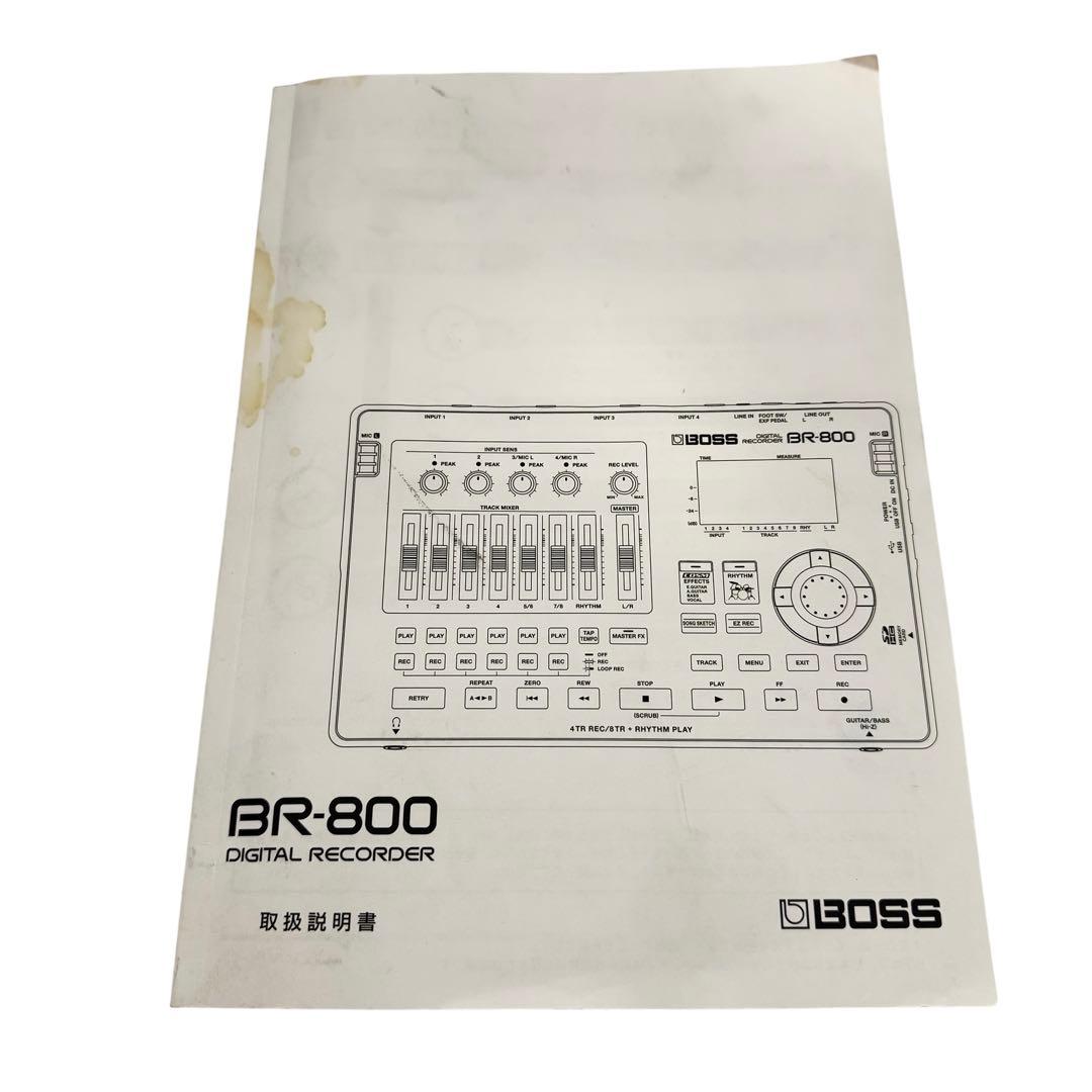 BOSS BR-800 マルチトラックレコーダー 付属品完品 美品 通電確認