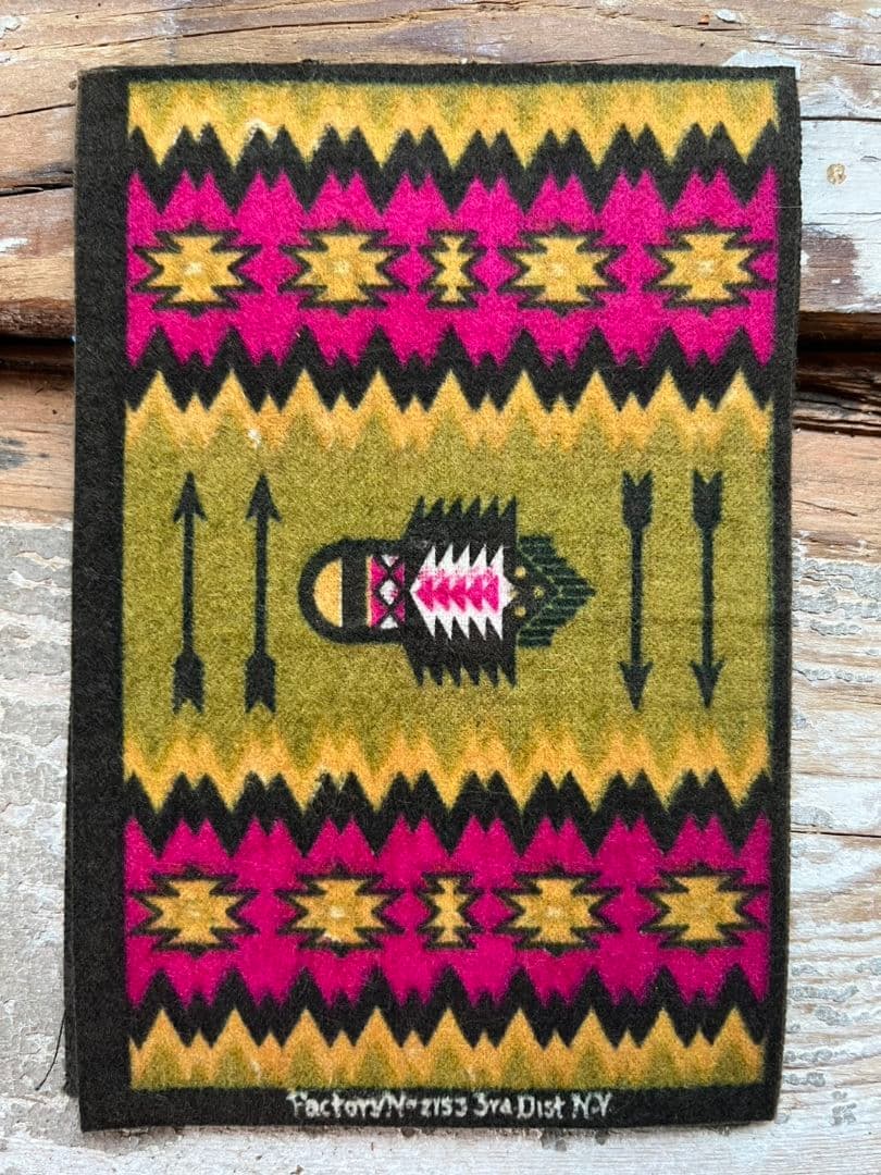 4枚セット Antique シガーフェルト 卍 ネイティブアメリカン ナバホ