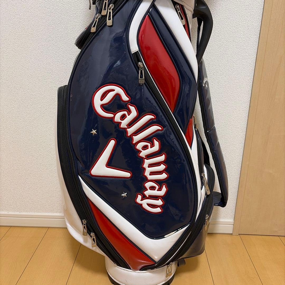 即購入可 Callaway キャディバッグ ネイビー