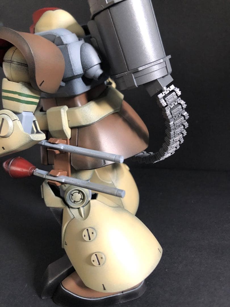 HG ドム／リックドム　ガンプラ　全塗装　改修品　バンダイ　プラモデル　陸戦仕様