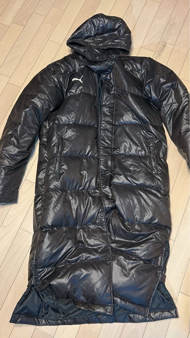Puma ブラウン　ダウン ベンチコート