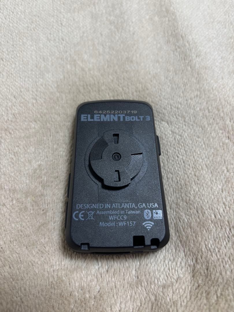 Wahoo ELEMNT BOLT3第3世代サイクルコンピューター GPS