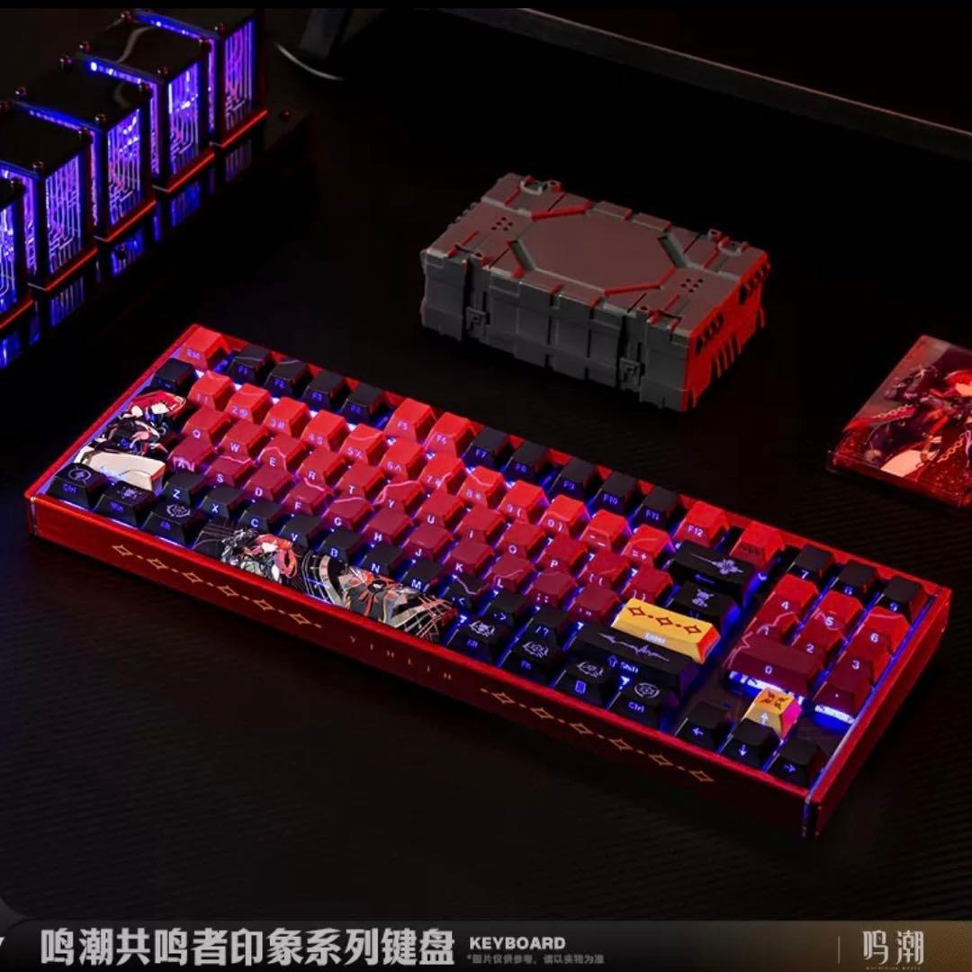 【希少】【中国限定】鳴潮 吟霖 メカニカルキーボード　青軸