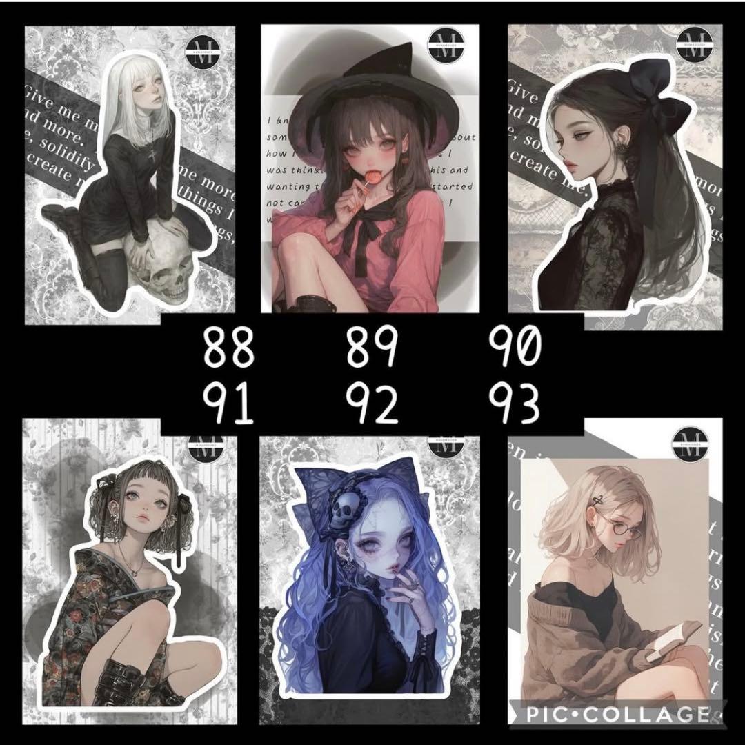 ▶︎maniatelier/オリジナルステッカーNo.2