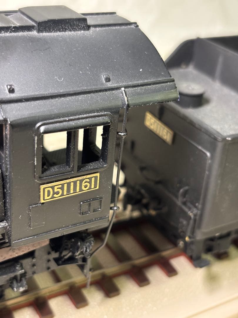 D51 蒸気機関車模型 1/42 三井金属工芸