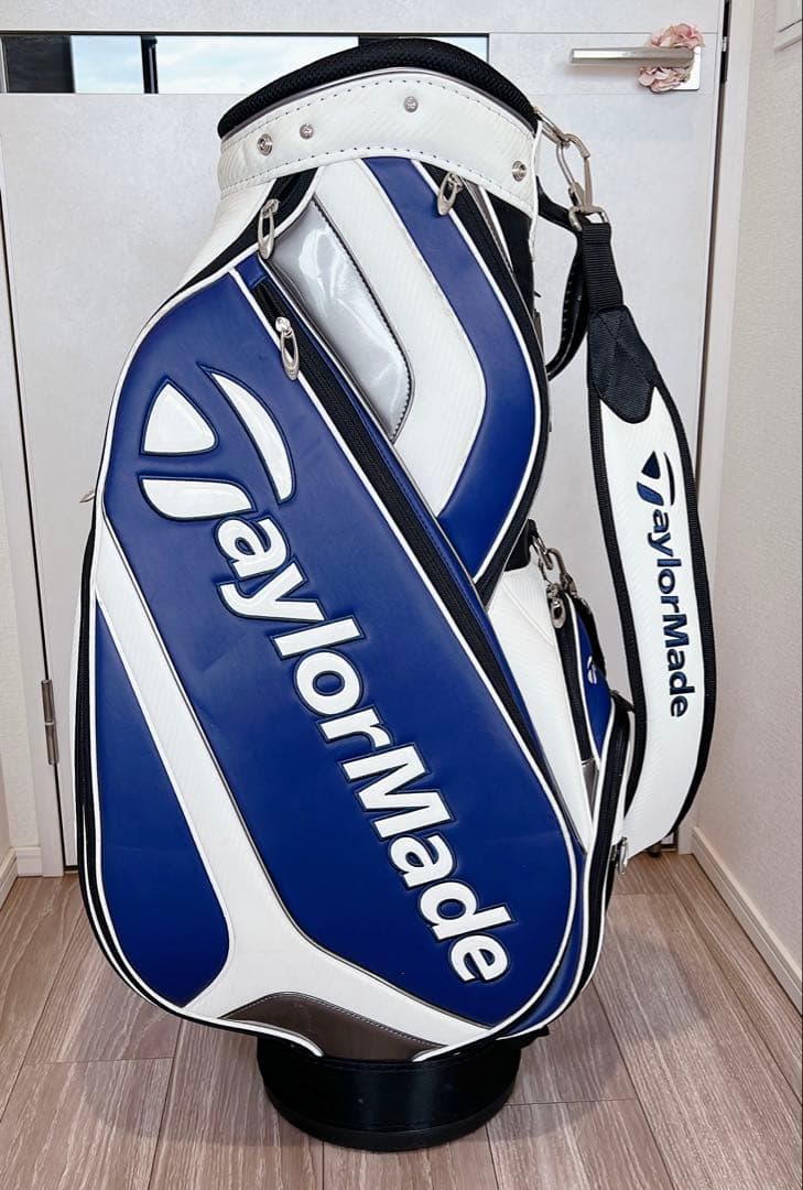TaylorMade ゴルフバッグ 青/白