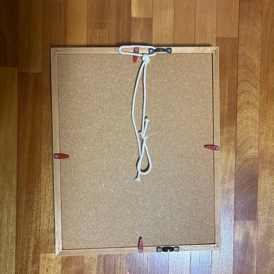 サラ.ミッダ　絵画　サイン入り